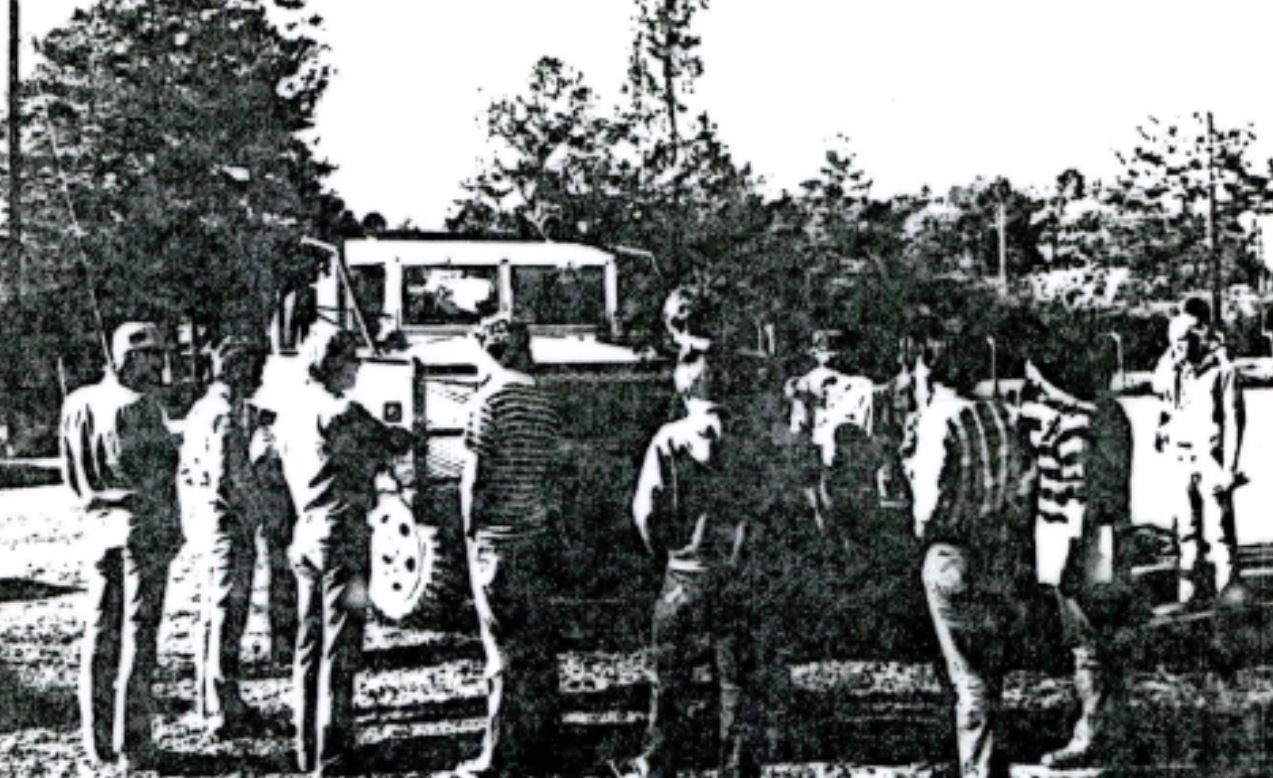 Forestry students visit Cudlipp Forestry Center in 1978